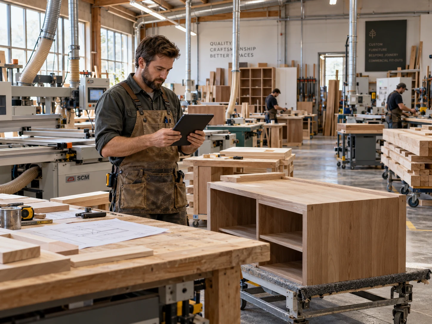Furniture production